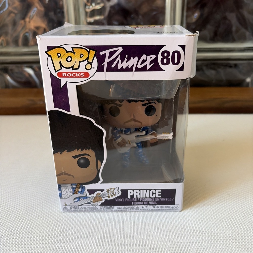 Funko Pop Rocks Prince #80 Vinyl Figurine Around the World in a Day - In Box